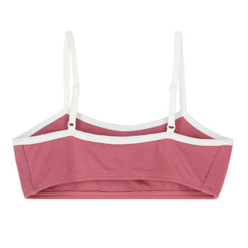 Girls Pink Logo Bralette