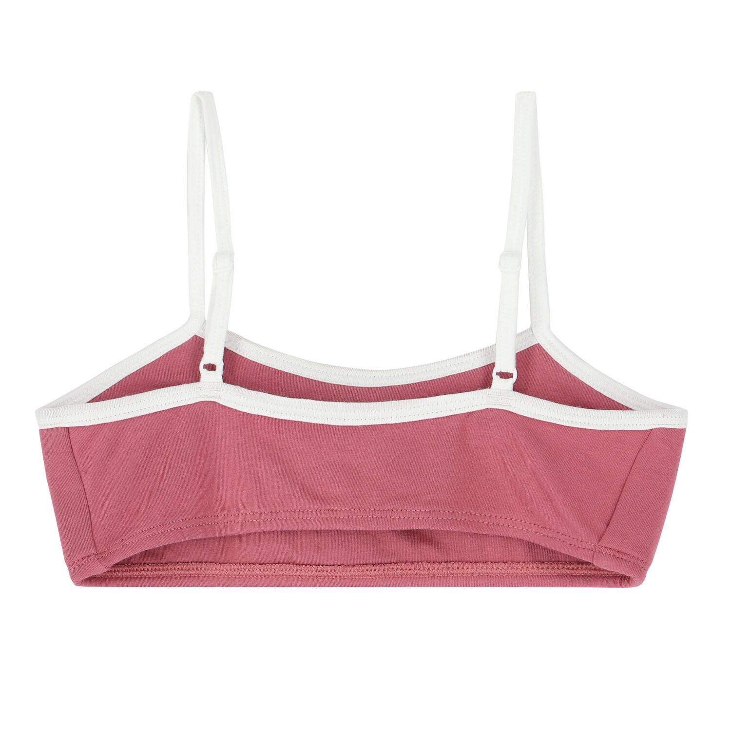 Girls Pink Logo Bralette , 2, hi-res image number null
