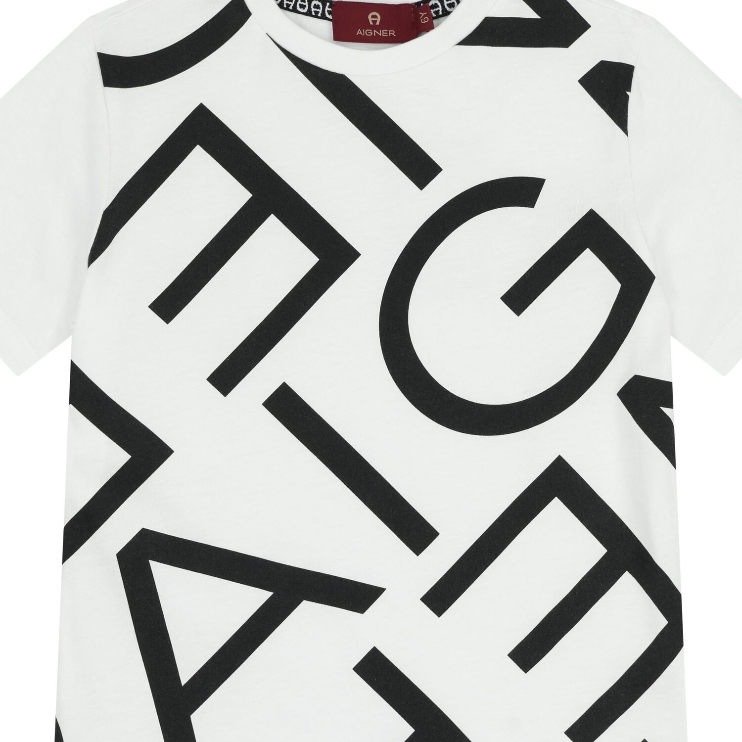 Boys White Logo T-Shirt, 2, hi-res