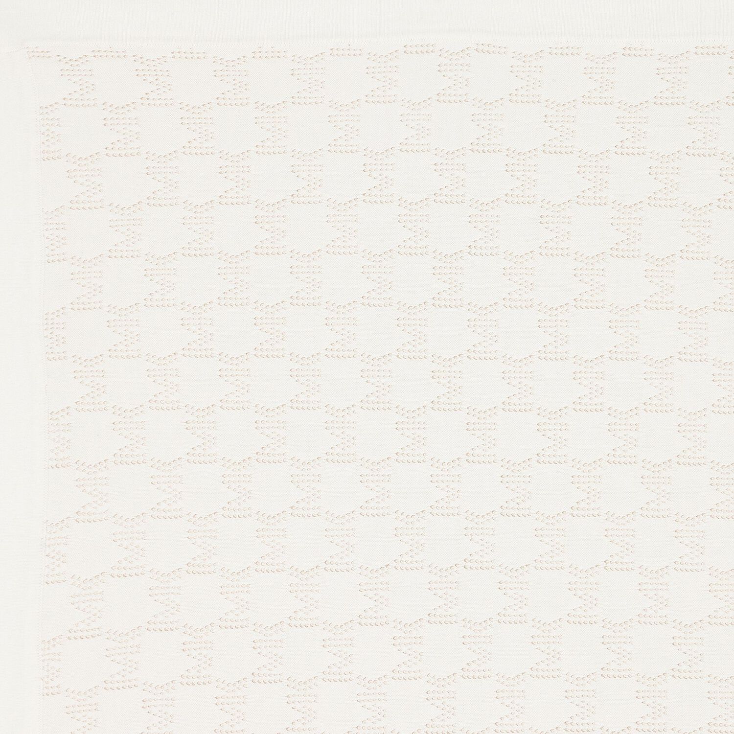 Baby Girls Ivory & Pink Logo Blanket, 1, hi-res