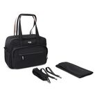 Black Logo Baby Changing Bag, 1, hi-res