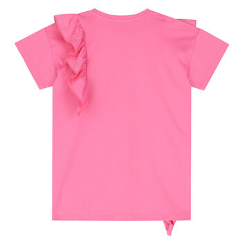 Girls Pink Logo T-Shirt