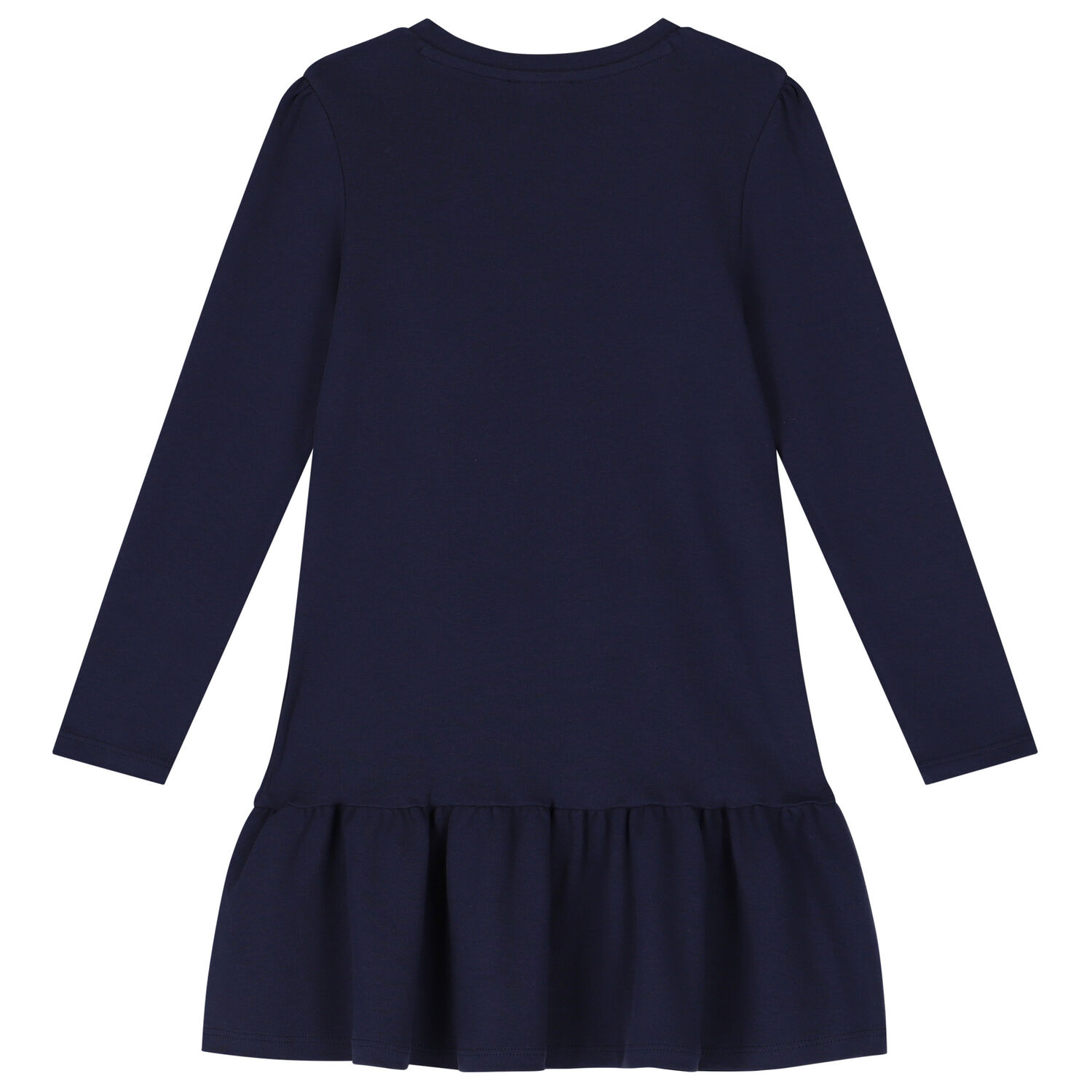 Girls Navy Blue Logo Bag Dress, 3, hi-res image number null