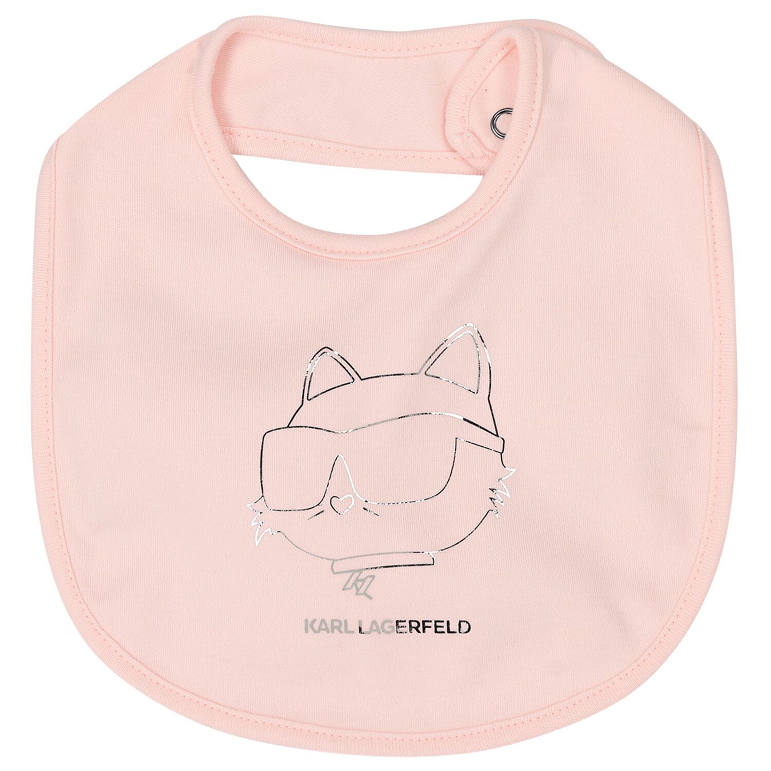 Baby Girls Pink Choupette Babygrow Gift Set, 1, hi-res