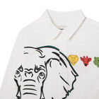 Boys White Elephant Logo Shirt, 1, hi-res