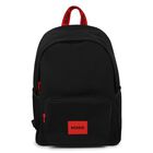 Black & Red Logo Backpack, 1, hi-res