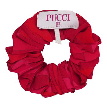 Girls Red Scrunchie