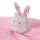 Baby Girls Pink & Beige Doudou Comforter, 2, hi-res