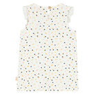 Baby Girls Ivory Logo Dress, 1, hi-res