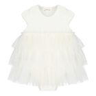 Baby Girls Ivory Tulle Dress Set, 2, hi-res