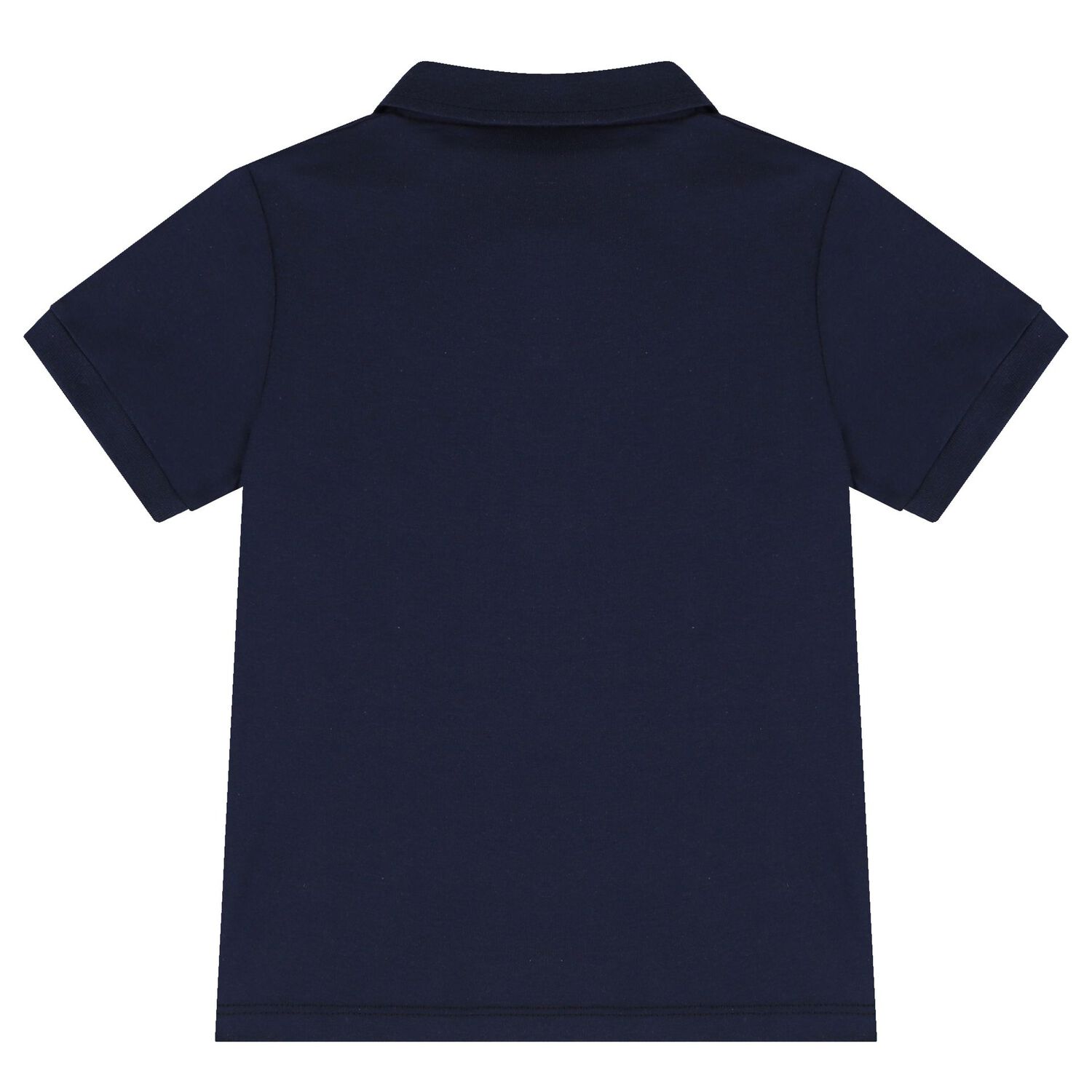 Younger Boys Navy & Gold Polo Shirt, 2, hi-res image number null