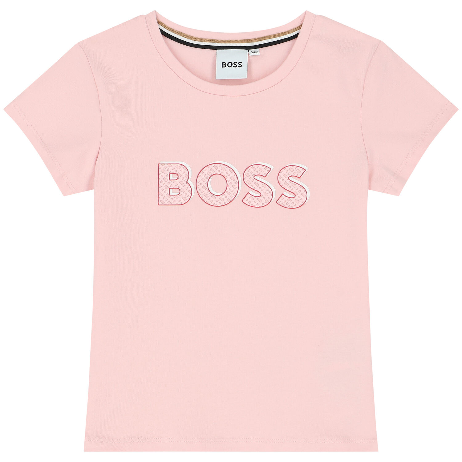 Girls Pink Logo T-Shirt, 1, hi-res