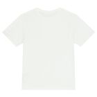 Boys White Logo T-Shirt, 1, hi-res