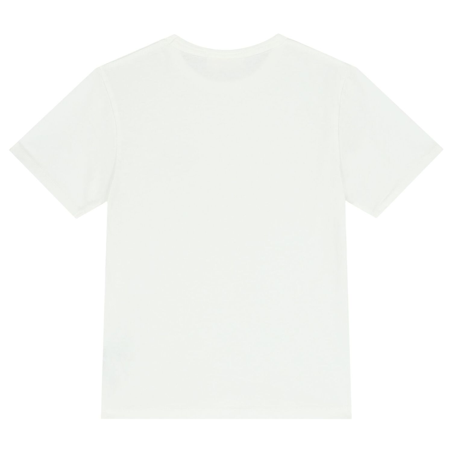 Boys White Logo T-Shirt, 1, hi-res
