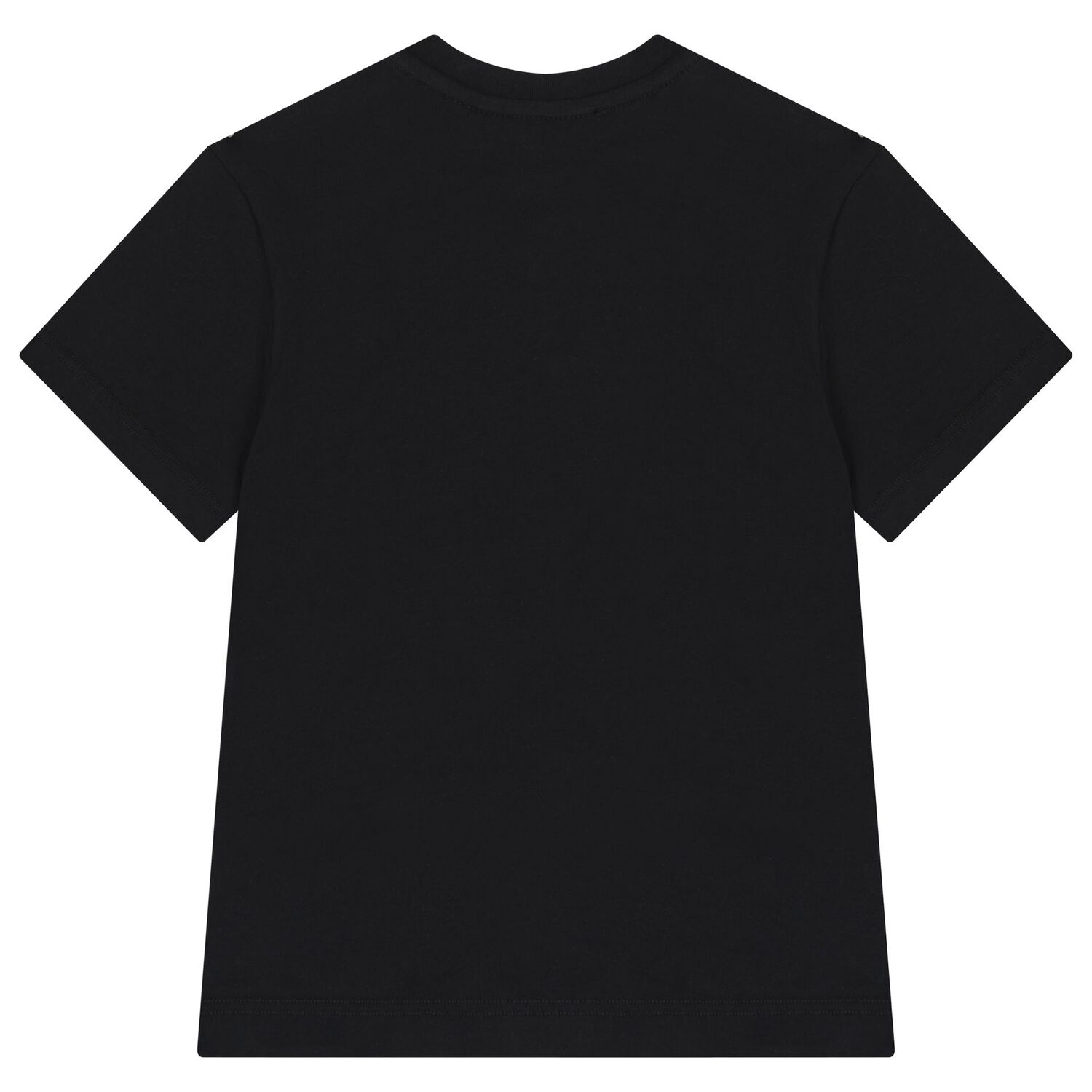 Girls Black Logo T-Shirt, 1, hi-res
