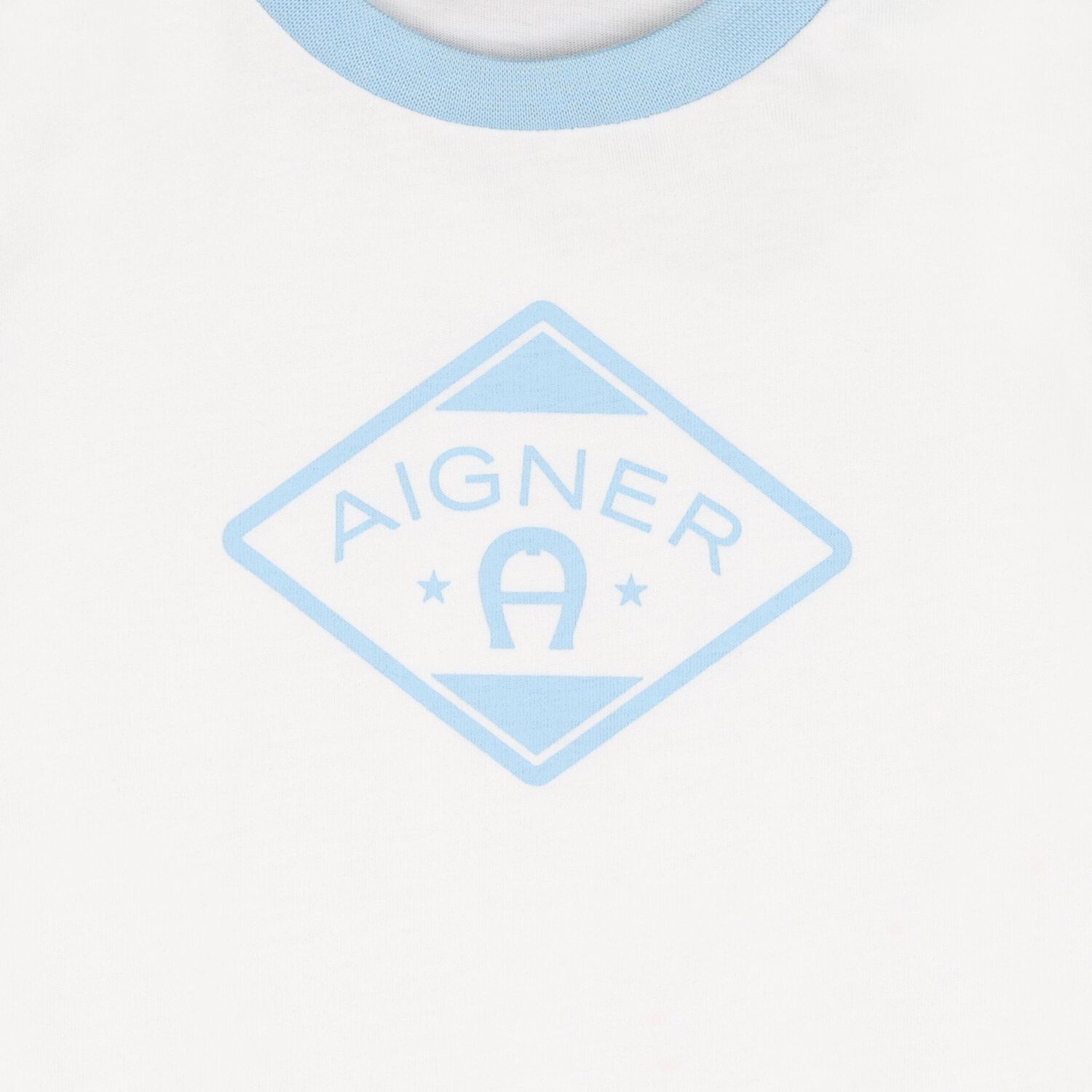 Younger Boys White Logo T-Shirt, 2, hi-res