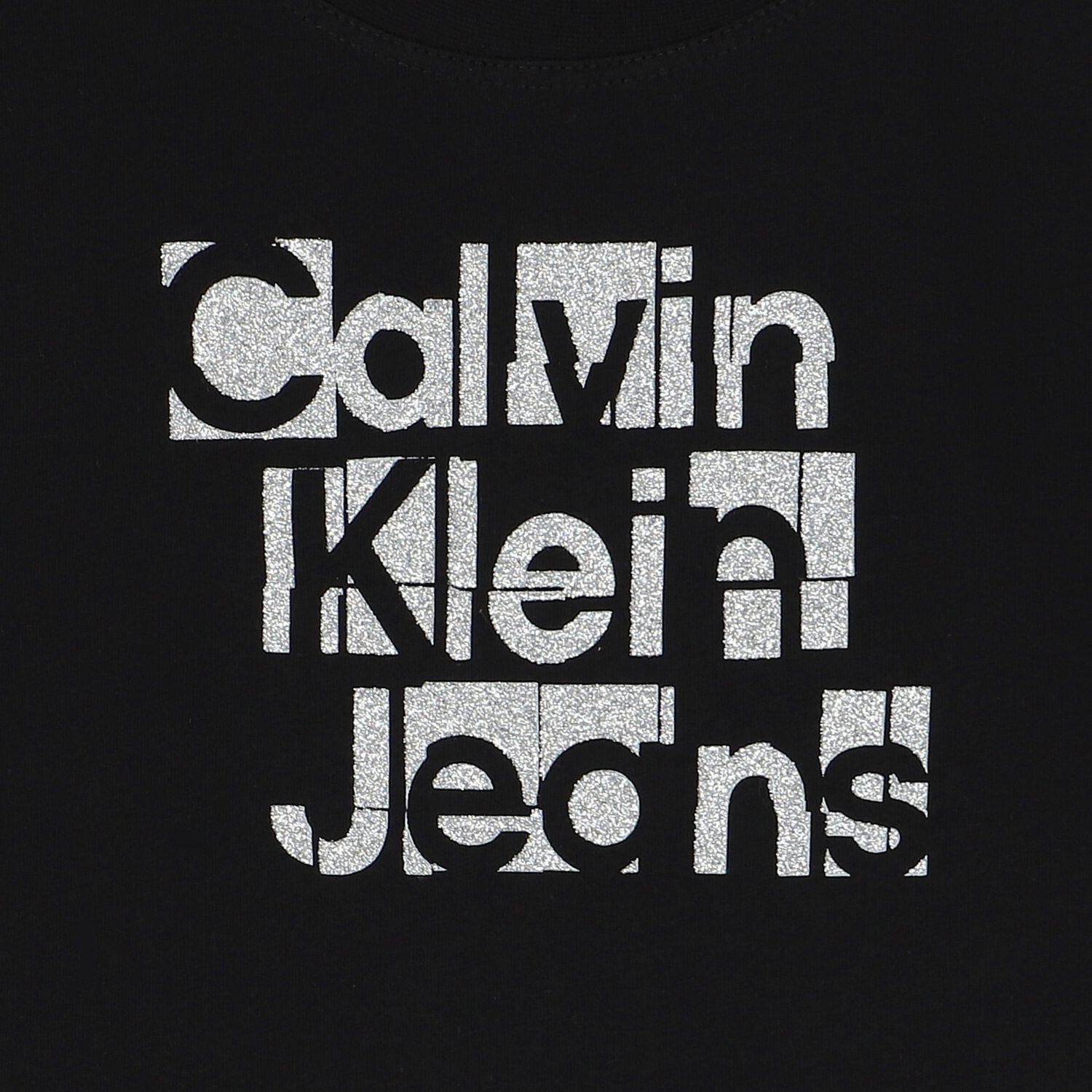 Girls Black Logo T-Shirt, 1, hi-res