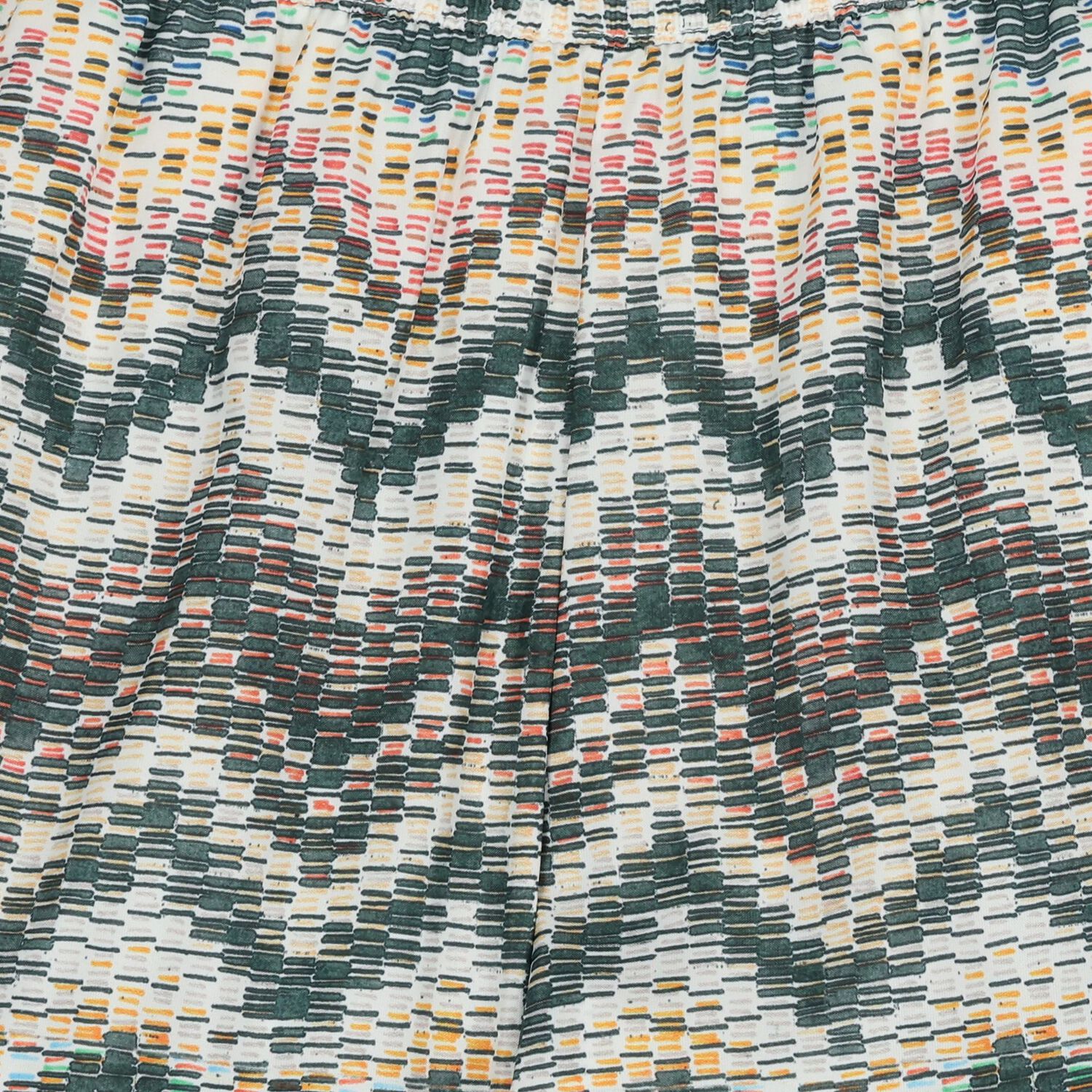 Boys Multi-Coloured Zig Zag Swim Shorts, 1, hi-res