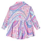 Girls Pink Fontane Dress, 1, hi-res