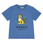 Younger Blue Tiger Logo T-Shirt, 2, hi-res