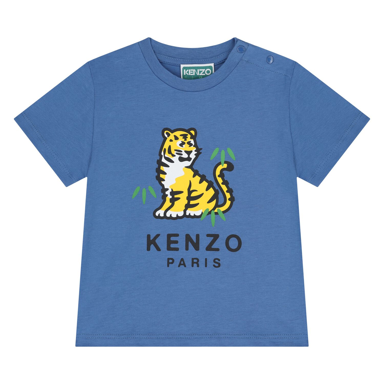 Younger Blue Tiger Logo T-Shirt, 2, hi-res