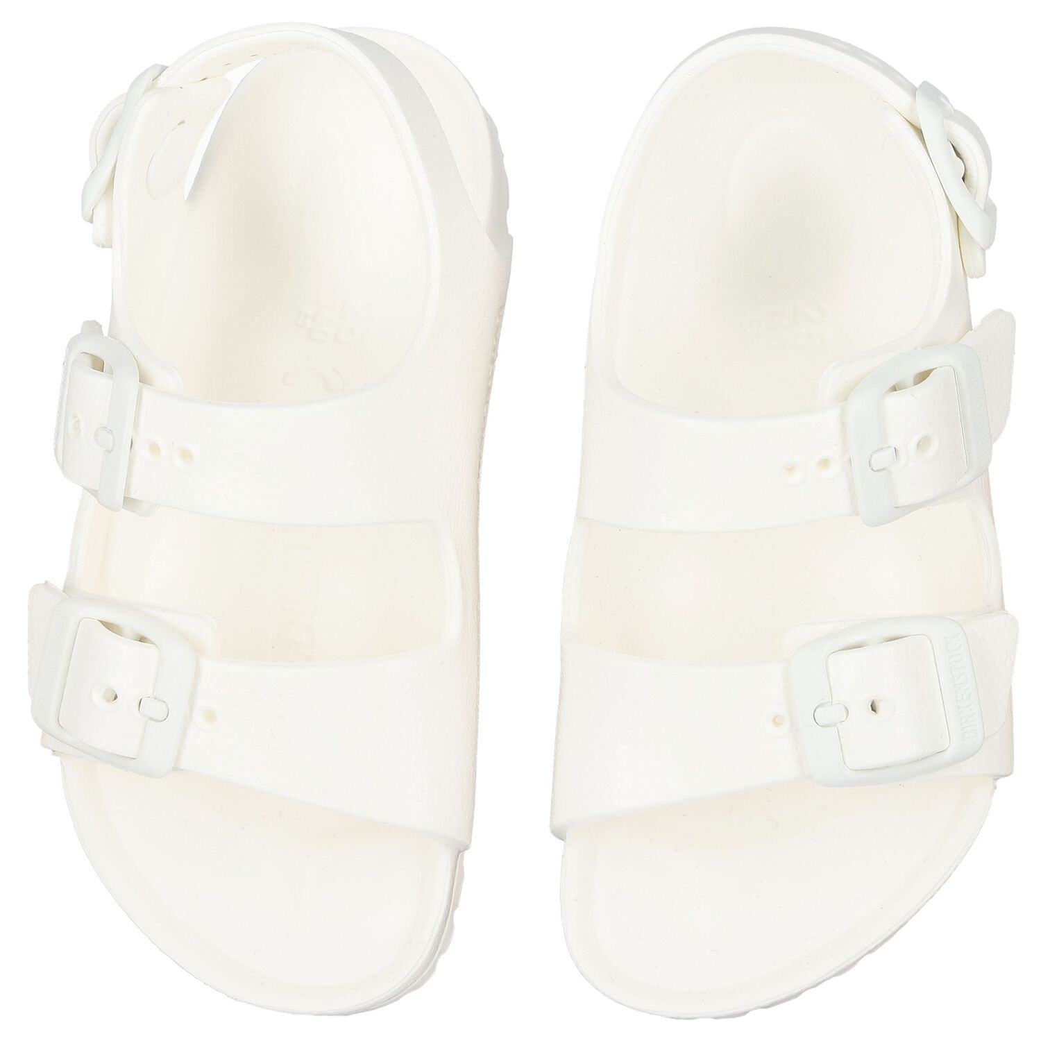 White Milano Eva Sandals, 1, hi-res