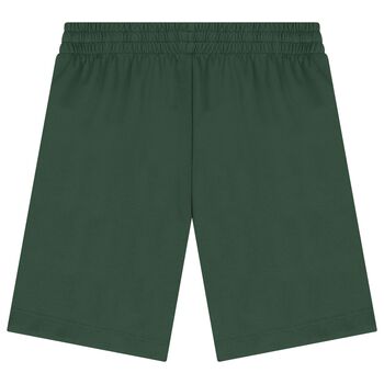 Boys Green Logo Shorts, 2 Boys Green Logo Shorts
