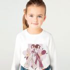 Girls Ivory Long Sleeve Top, 1, hi-res