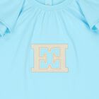Girls Blue Logo Dress, 2, hi-res