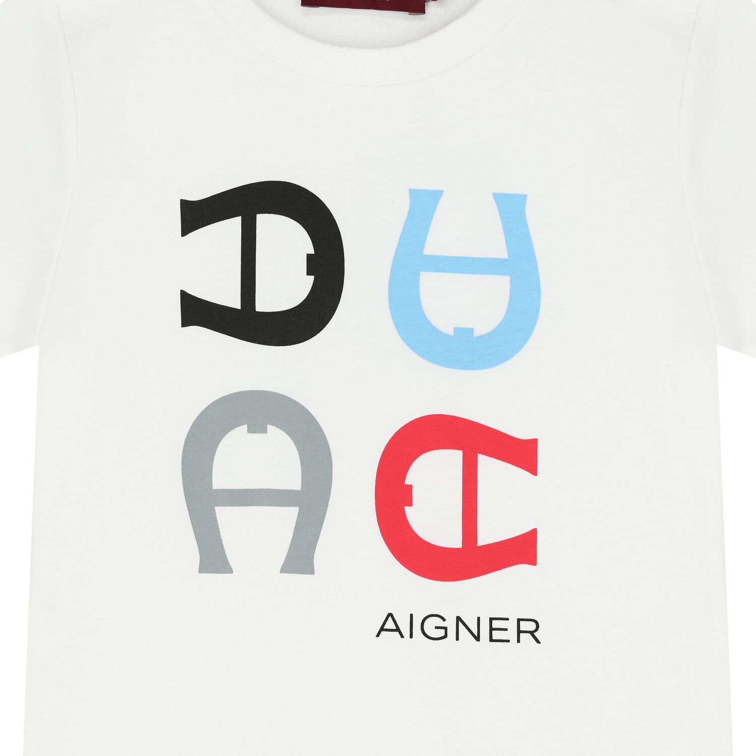Younger Boys White Logo T-Shirt, 1, hi-res image number null