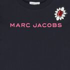 Girls Navy Blue Logo T-Shirt, 1, hi-res