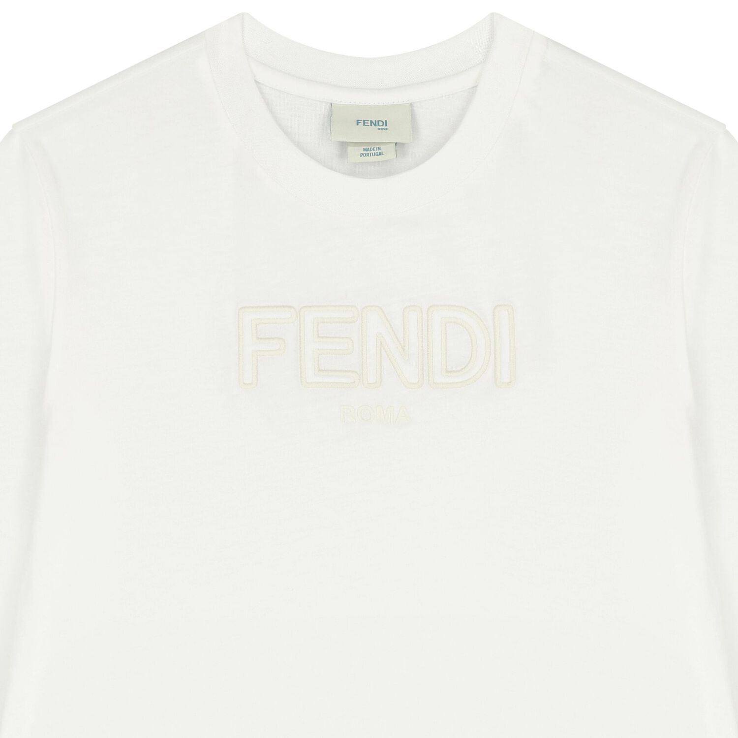 Ivory Logo Long Sleeve Top, 1, hi-res