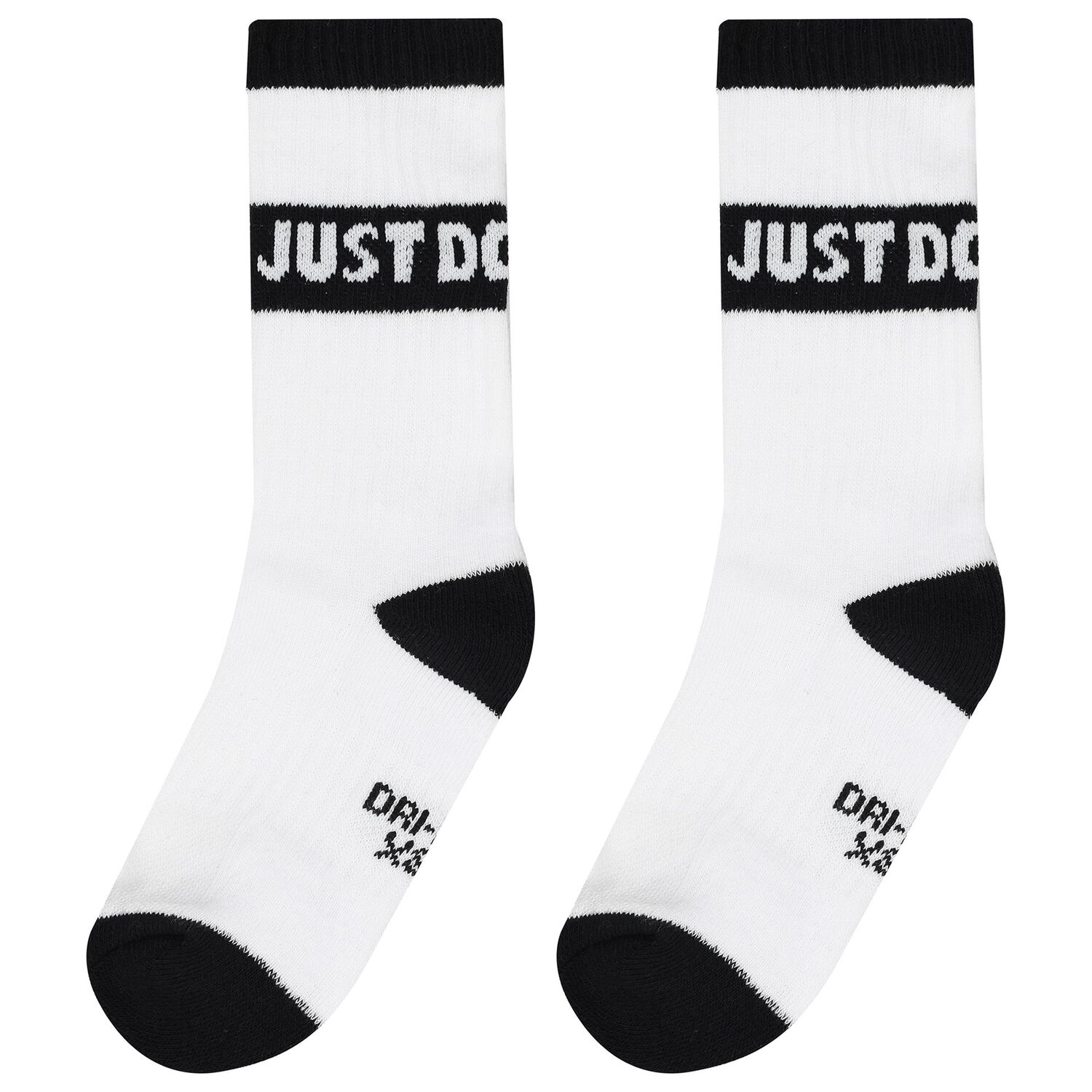 White & Black Logo Socks ( 3-Pack ), 1, hi-res image number null