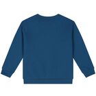 Boys Blue Polar Bear Sweatshirt, 1, hi-res