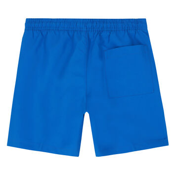 Boys Blue Logo Swim Shorts