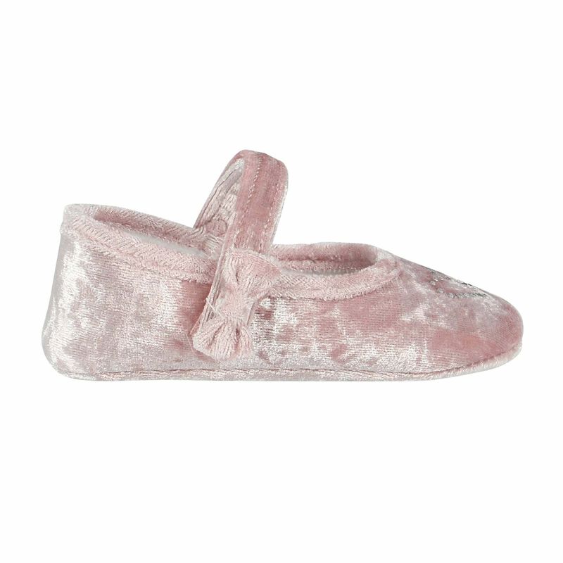 Baby Girls Pink Embellished Pre Walker Shoes, 1, hi-res image number null