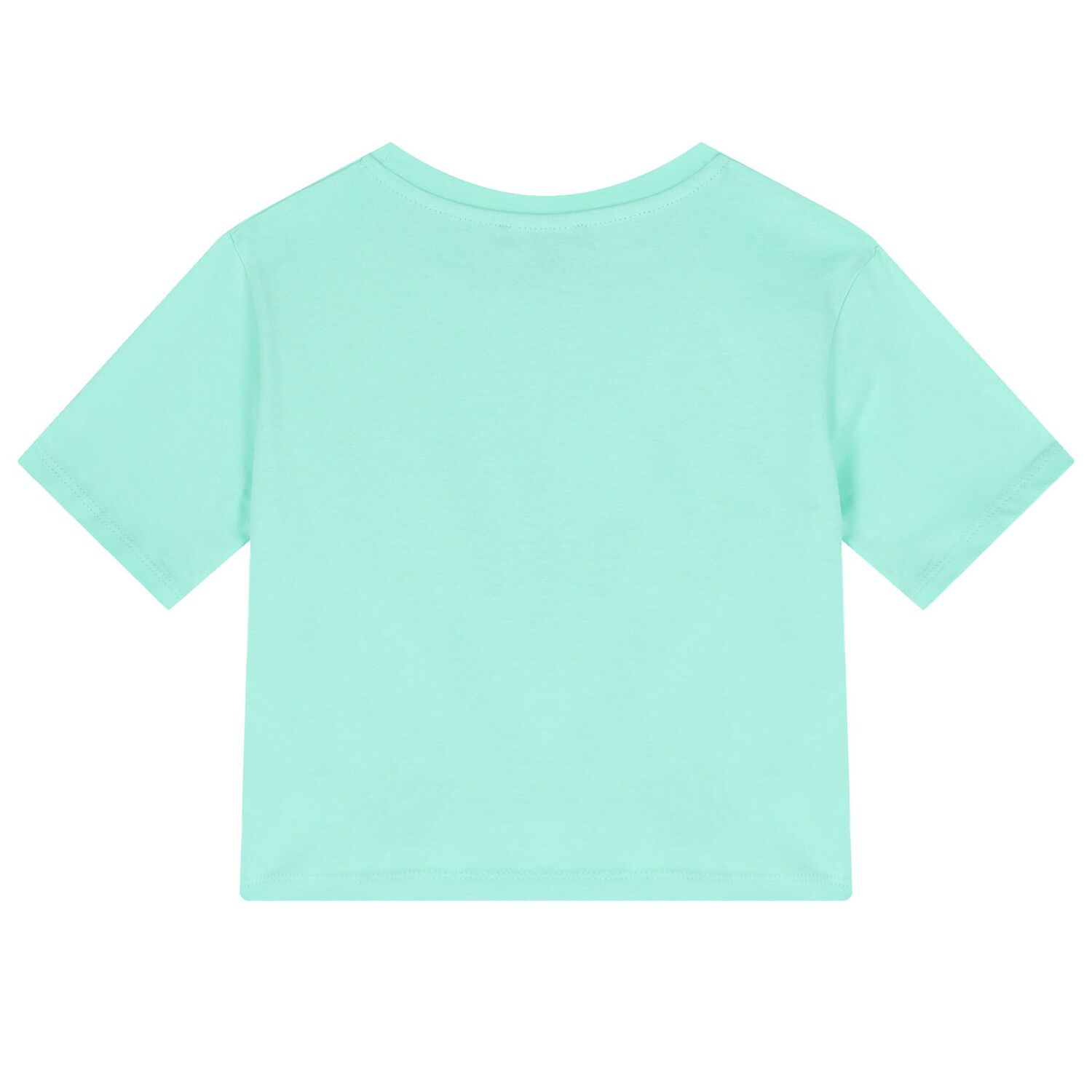 Girls Green Logo T-Shirt, 4, hi-res