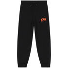 Boys Black Logo Joggers, 1, hi-res