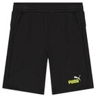Boys Black Logo Shorts, 3, hi-res