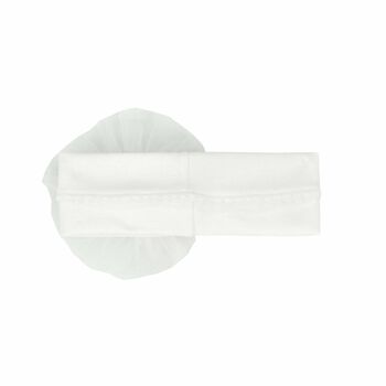 Baby Girls White Flower Headband