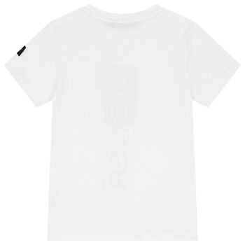 Boys White Logo T-Shirt