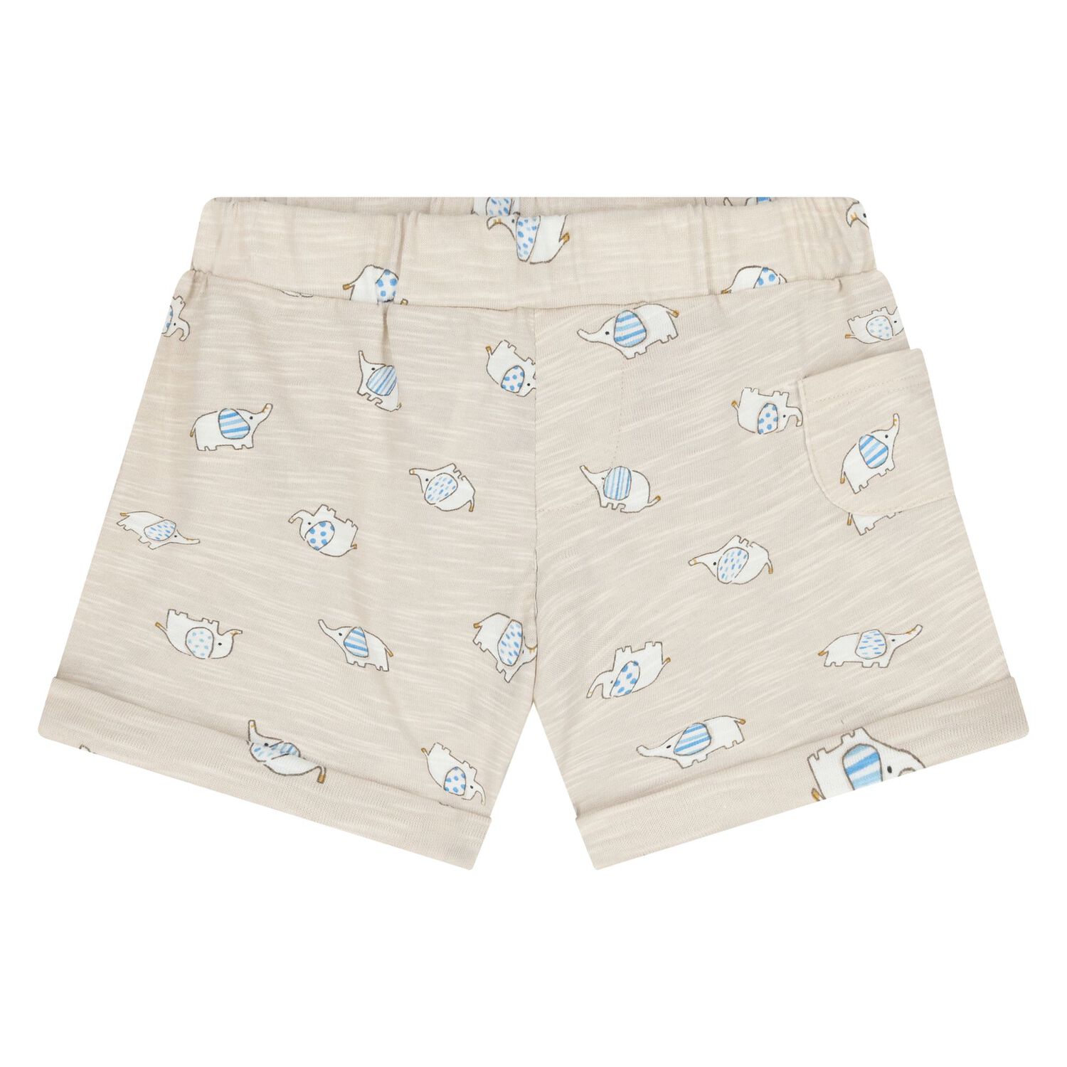 Baby Boys White & Blue Shorts Set ( 2-Pack ) , 1, hi-res
