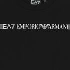 Boys Black Logo Shorts Set, 5, hi-res