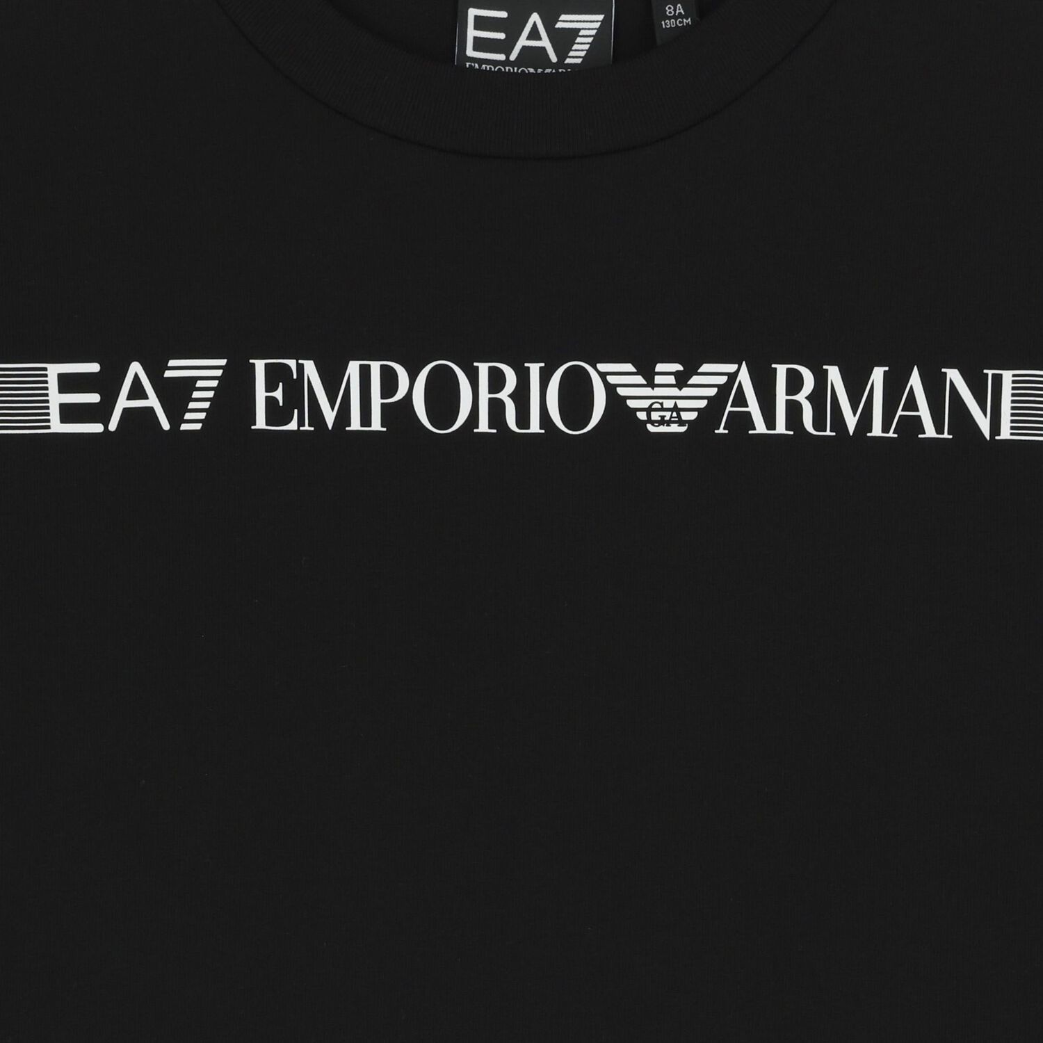 Boys Black Logo Shorts Set, 5, hi-res