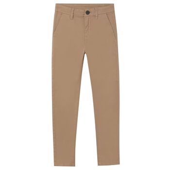 Boys Beige Trousers