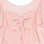 Girls Pink Chiffon Dress, 3, hi-res