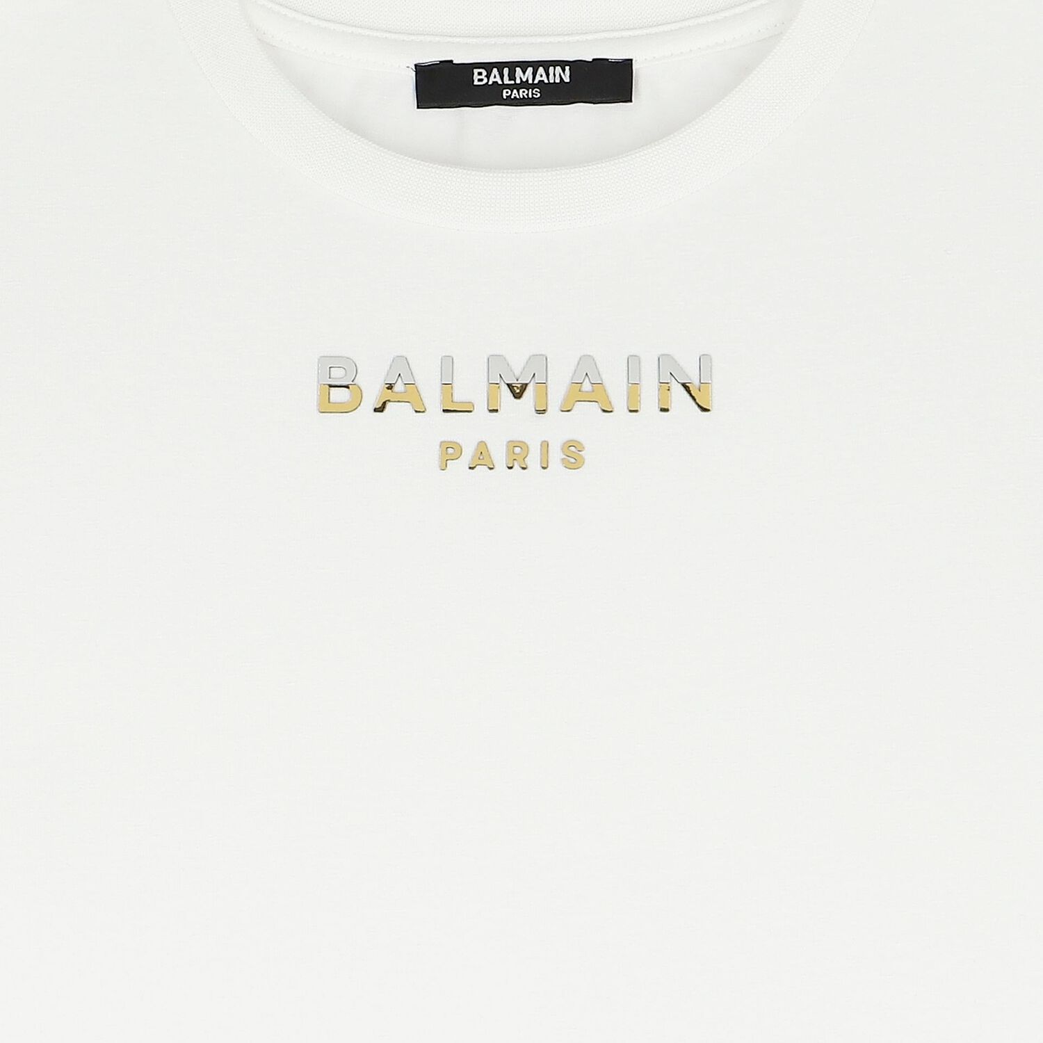 Girls White Logo T-Shirt, 1, hi-res