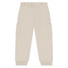 Younger Boys Ivory, Green & Beige Tracksuit ( 3-Piece ), 1, hi-res