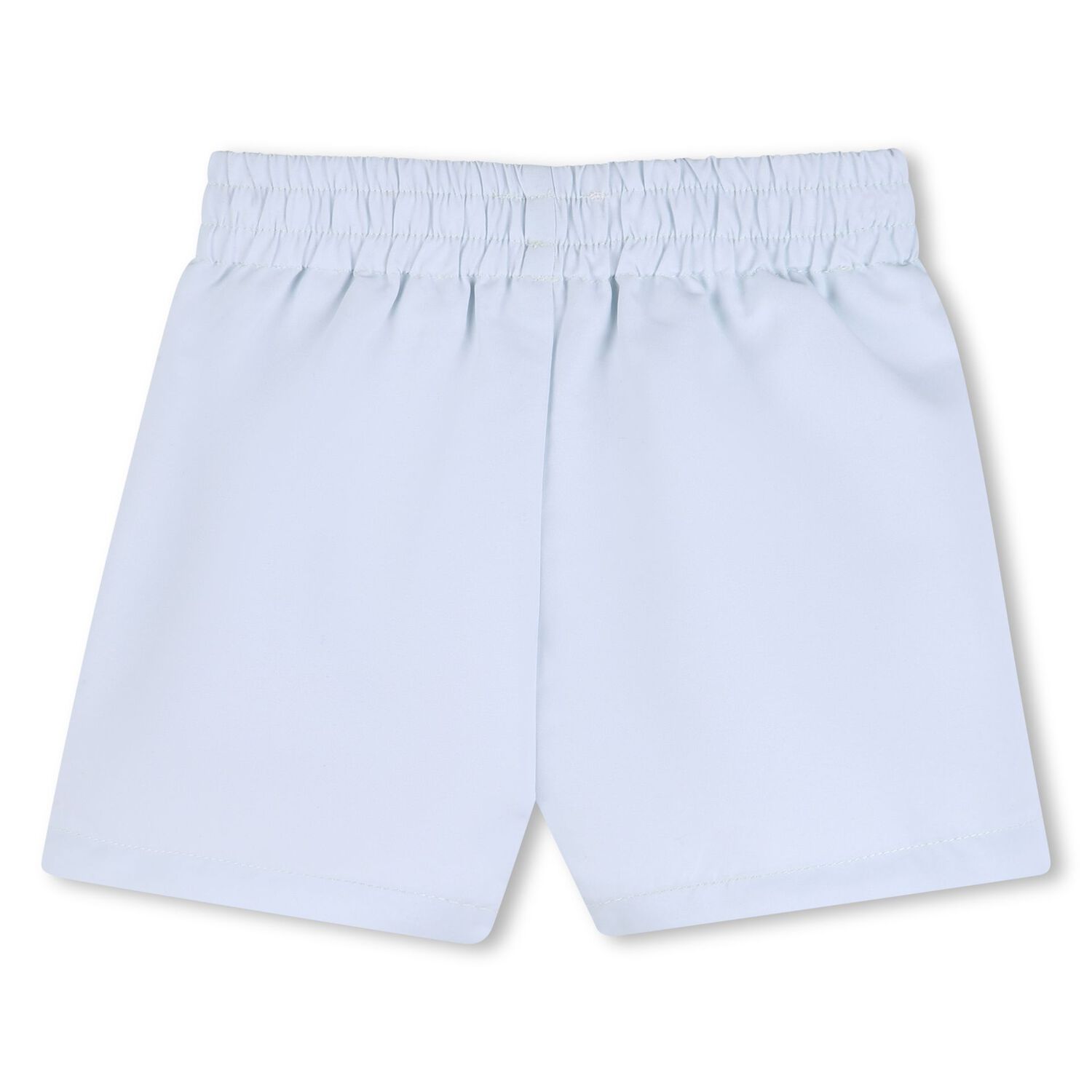 Younger Boys Blue Tiger Logo Shorts, 1, hi-res