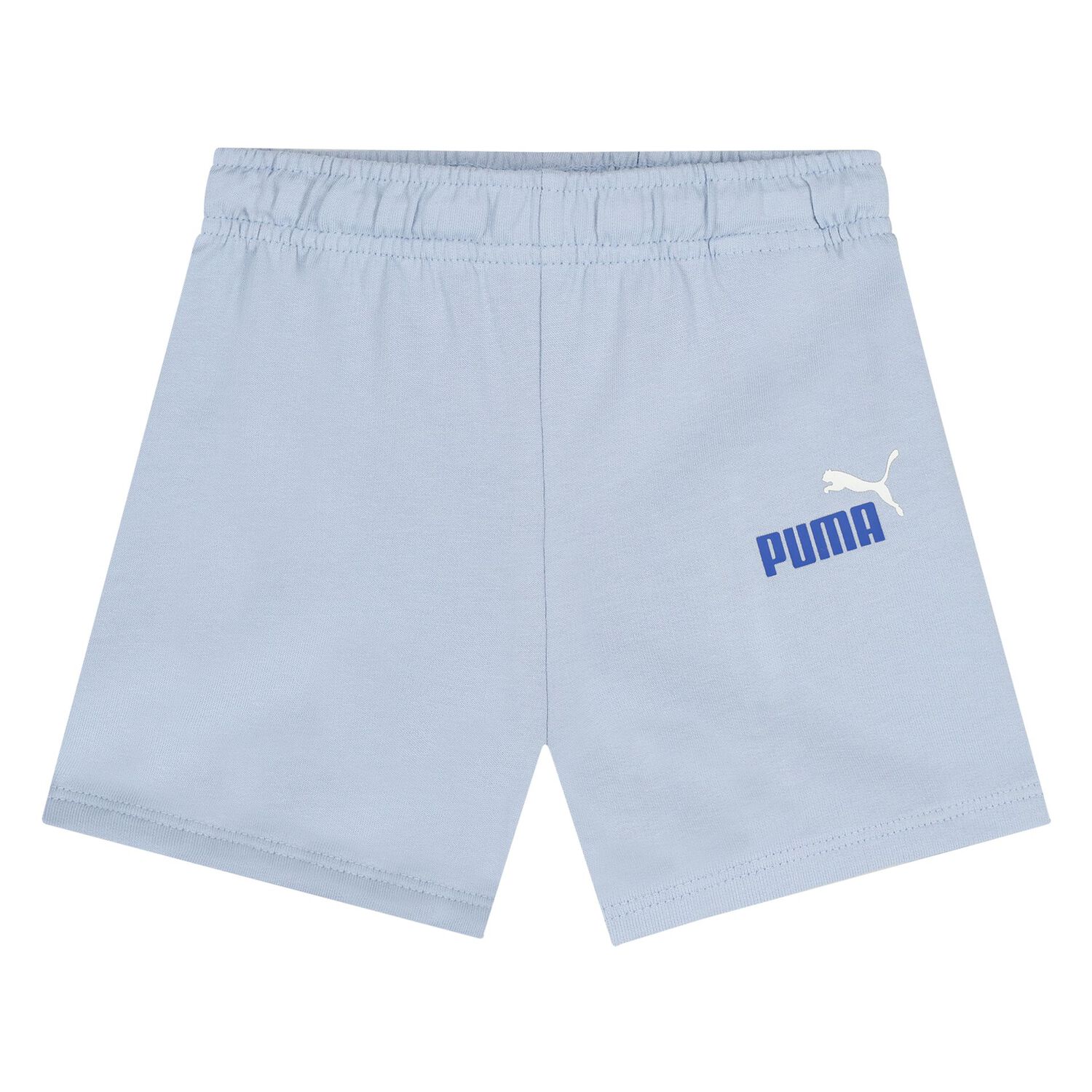 Younger Boys Blue Logo Shorts Set, 4, hi-res